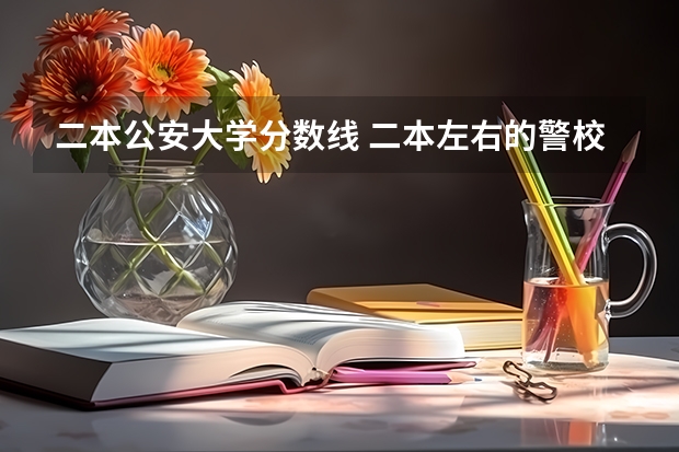 二本公安大学分数线 二本左右的警校