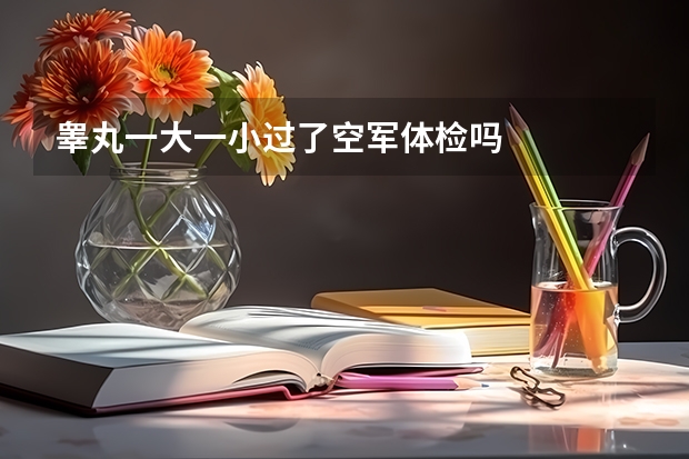 睾丸一大一小过了空军体检吗