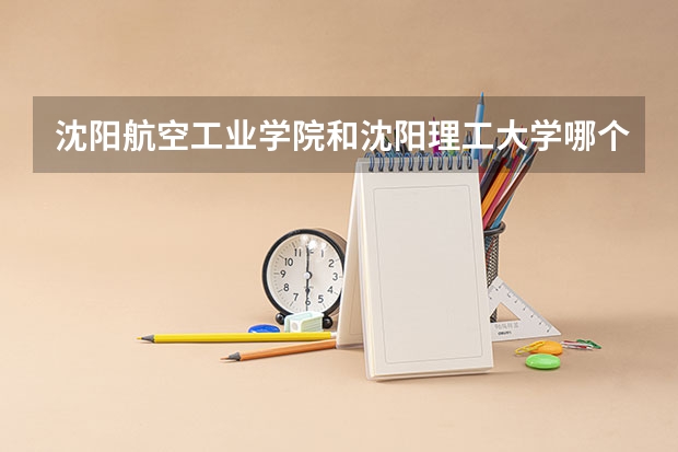 沈阳航空工业学院和沈阳理工大学哪个好？
