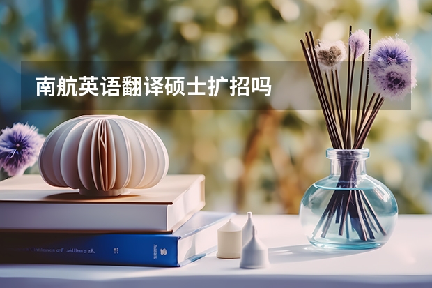 南航英语翻译硕士扩招吗
