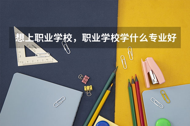 想上职业学校，职业学校学什么专业好就业？