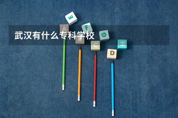 武汉有什么专科学校