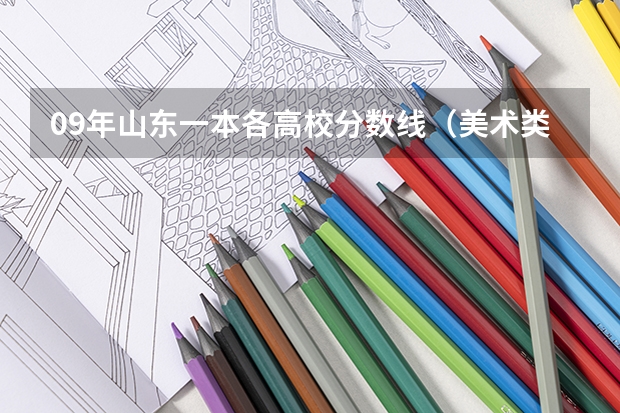 09年山东一本各高校分数线（美术类一本大学排名及分数线）
