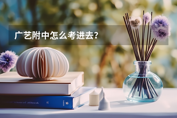广艺附中怎么考进去？