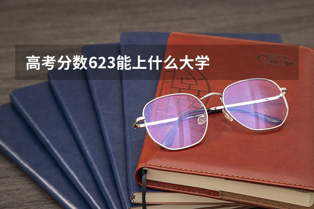 高考分数623能上什么大学