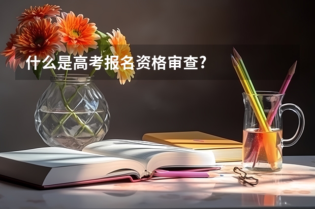 什么是高考报名资格审查?