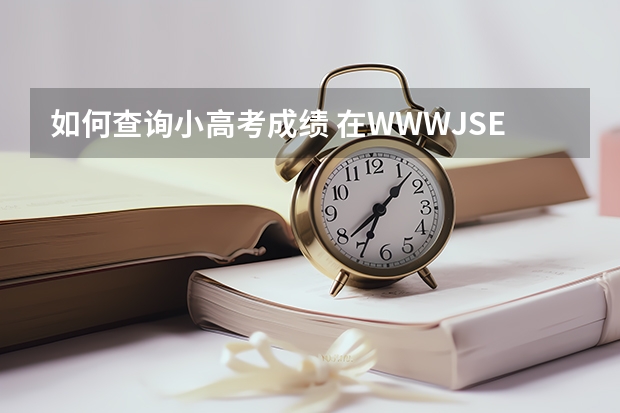 如何查询小高考成绩 在WWW.JSEEA.CN网址上面然后点击哪个？