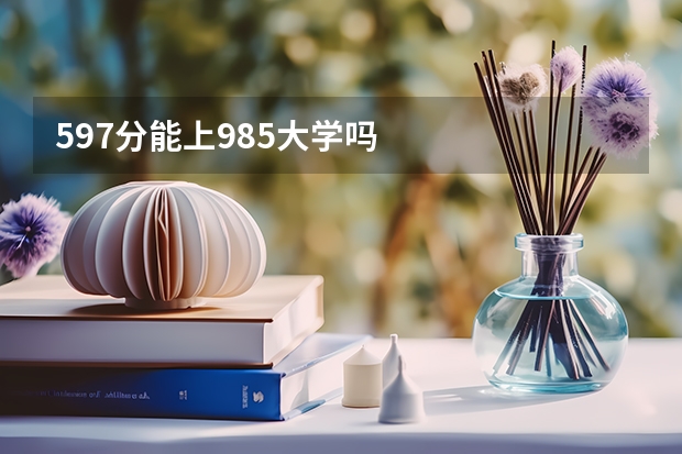 597分能上985大学吗