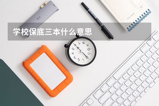 学校保底三本什么意思