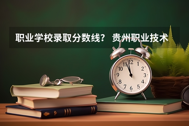职业学校录取分数线？ 贵州职业技术学院中职升大专录取分数