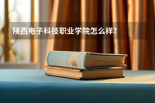 陕西电子科技职业学院怎么样？
