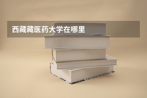 西藏藏医药大学在哪里