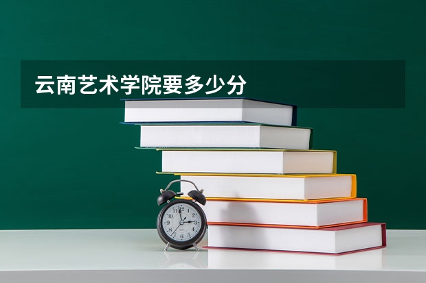 云南艺术学院要多少分