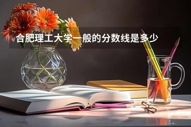 合肥理工大学一般的分数线是多少