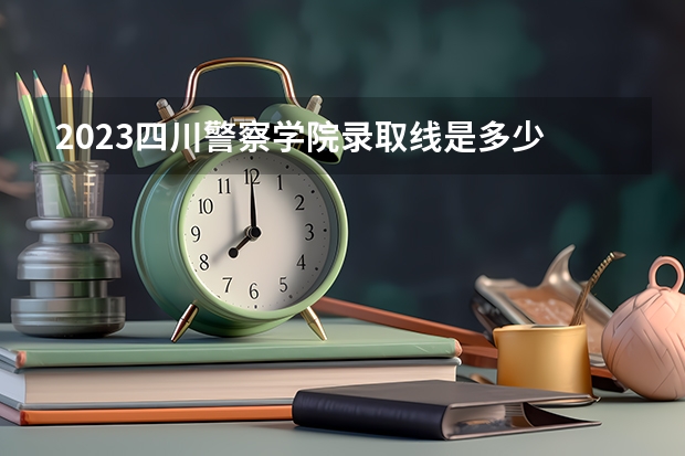 2023四川警察学院录取线是多少