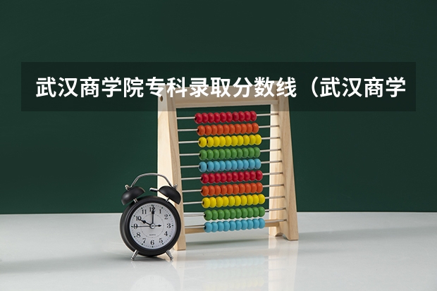 武汉商学院专科录取分数线（武汉商学院分数线不够为啥能上）