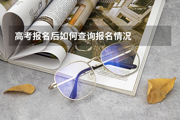 高考报名后如何查询报名情况