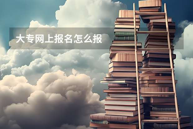 大专网上报名怎么报