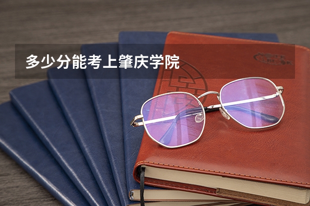 多少分能考上肇庆学院