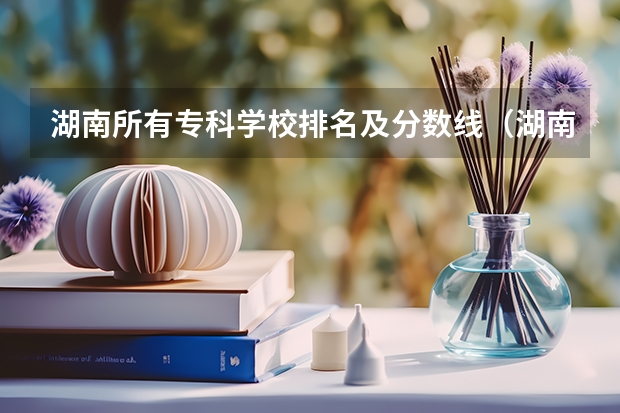 湖南所有专科学校排名及分数线（湖南省内专科排名及分数线）