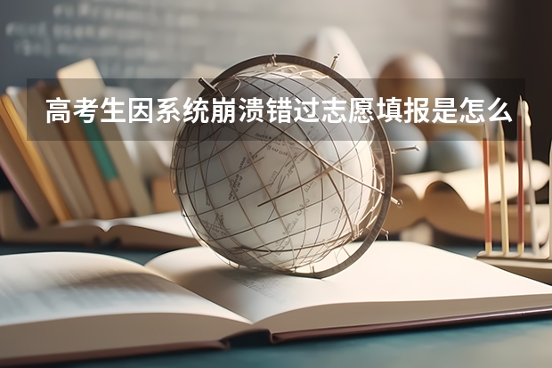 高考生因系统崩溃错过志愿填报是怎么回事？