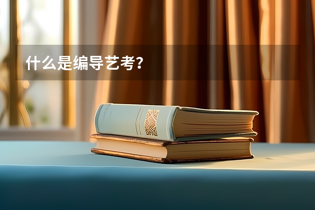 什么是编导艺考？