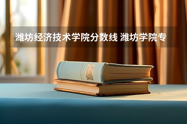 潍坊经济技术学院分数线 潍坊学院专业分数线  工商管理专业的