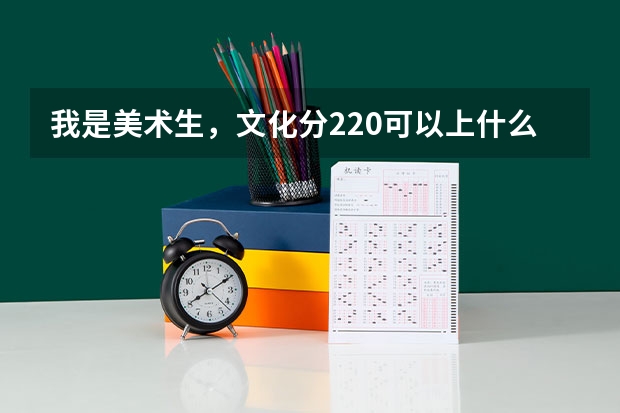 我是美术生，文化分220可以上什么大学？
