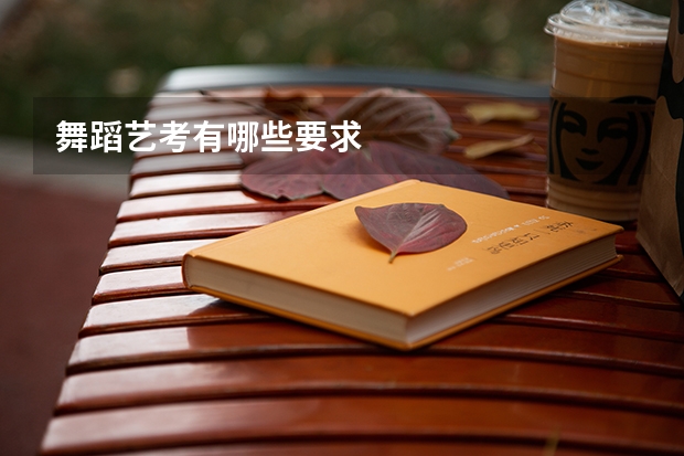 舞蹈艺考有哪些要求