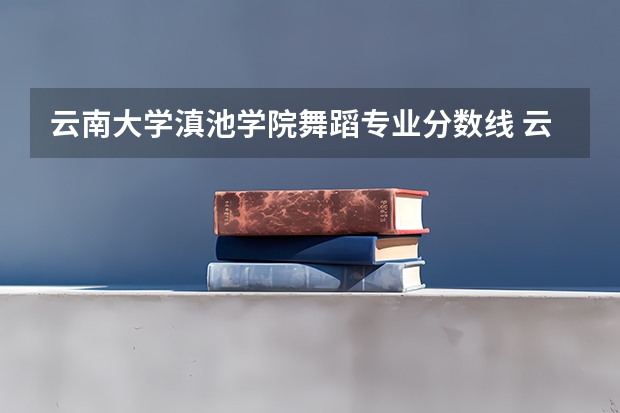 云南大学滇池学院舞蹈专业分数线 云南滇池学院录取分数线