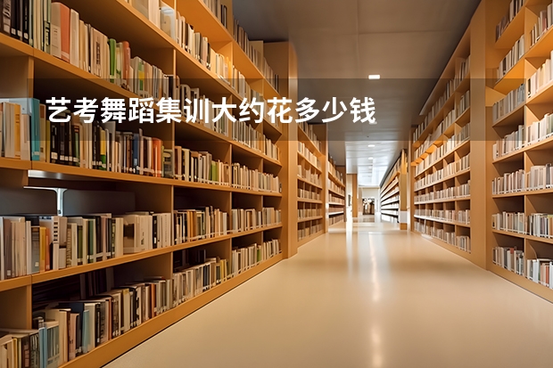 艺考舞蹈集训大约花多少钱