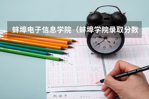 蚌埠电子信息学院（蚌埠学院录取分数线）
