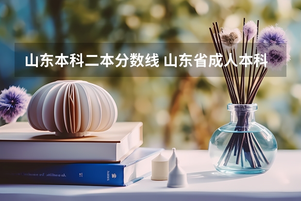 山东本科二本分数线 山东省成人本科分数线