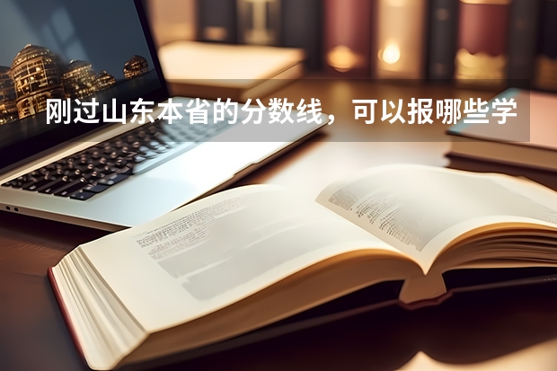 刚过山东本省的分数线，可以报哪些学校（本科）