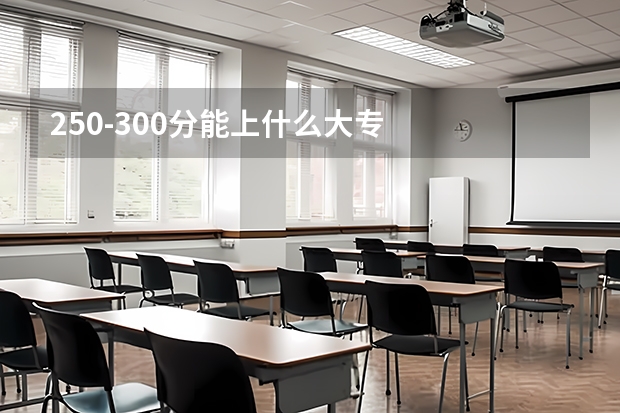 250-300分能上什么大专