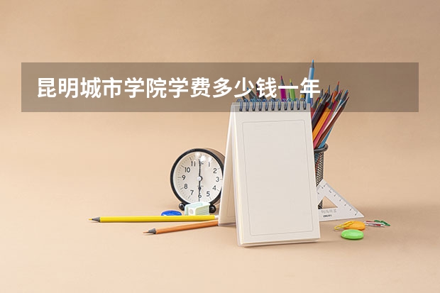 昆明城市学院学费多少钱一年