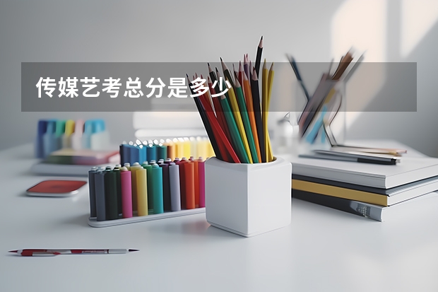 传媒艺考总分是多少