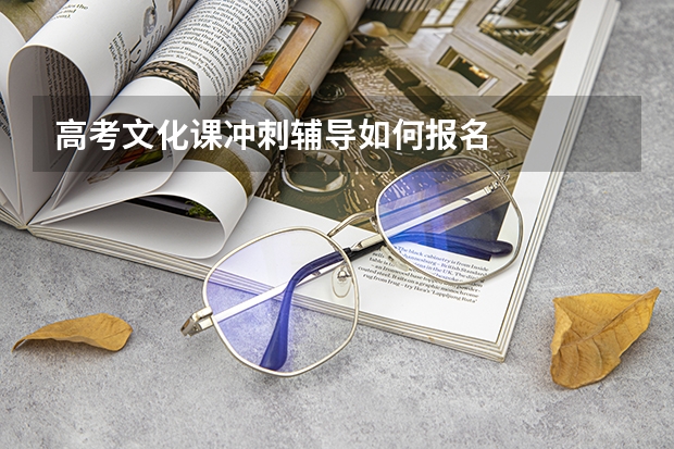 高考文化课冲刺辅导如何报名