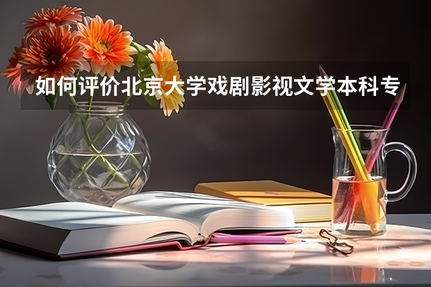 如何评价北京大学戏剧影视文学本科专业?