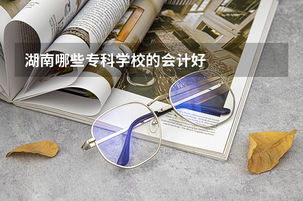 湖南哪些专科学校的会计好