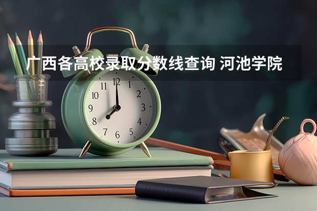 广西各高校录取分数线查询 河池学院预科班分数线