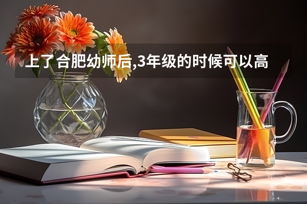 上了合肥幼师后,3年级的时候可以高考吗?是不是也和其他高3学生一样,考大学都是一样的分数?谢谢啦！