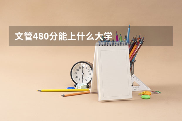 文管480分能上什么大学