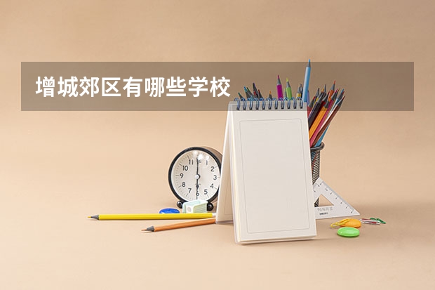 增城郊区有哪些学校