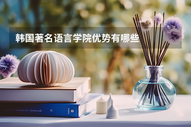 韩国著名语言学院优势有哪些