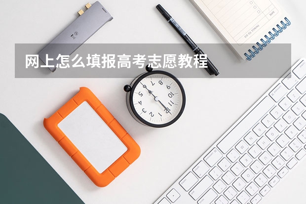 网上怎么填报高考志愿教程