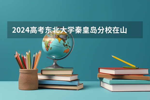 2024高考东北大学秦皇岛分校在山东招生计划