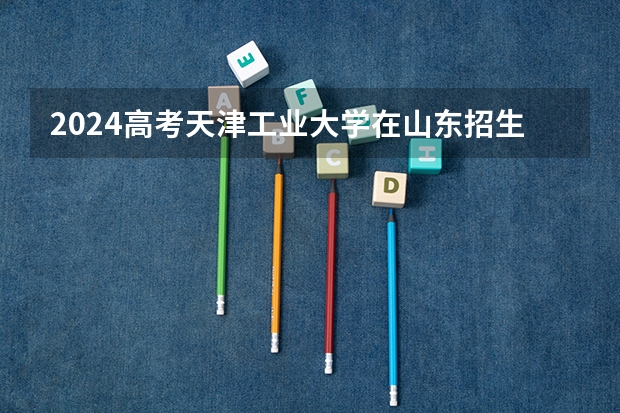 2024高考天津工业大学在山东招生计划