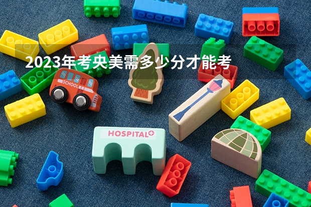 2023年考央美需多少分才能考