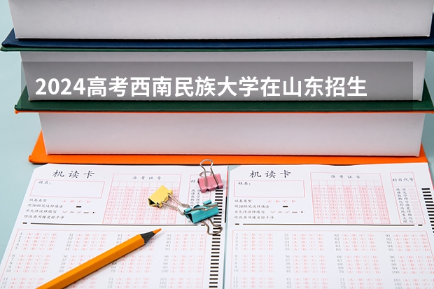 2024高考西南民族大学在山东招生计划